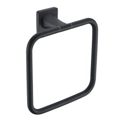   Welland Exclusive-Line törölközőtartó gyűrű - fekete (39908-B)
