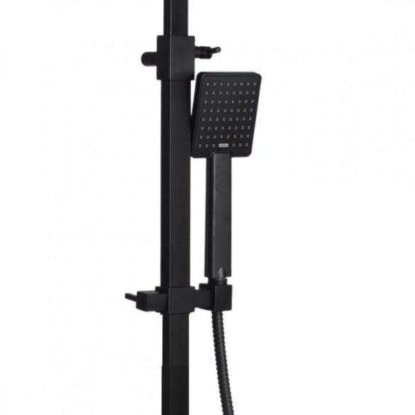 Yoka Cube-25 3 funkciós zuhanyrendszer termosztátos csapteleppel - fekete