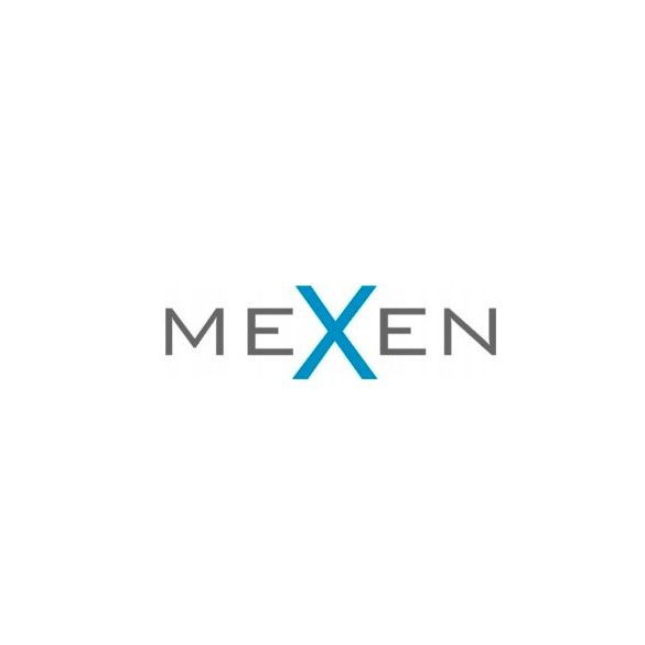 Mexen Estrella magasított fürdőszobai mosdó csaptelep - fekete (72310-70)