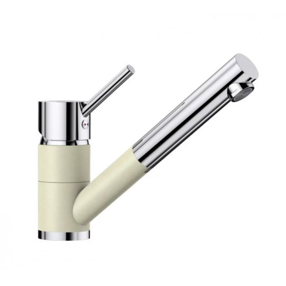 ARBO Holder kihúzható zuhanyfejes mosogató csaptelep - bézs / króm