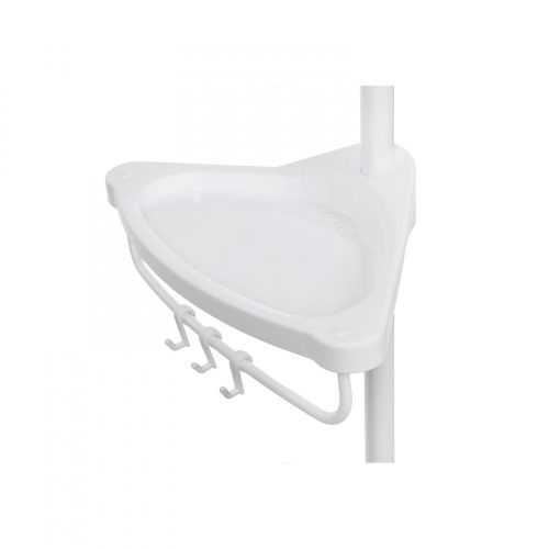 Teleszkópos 4 polcos sarokpolc