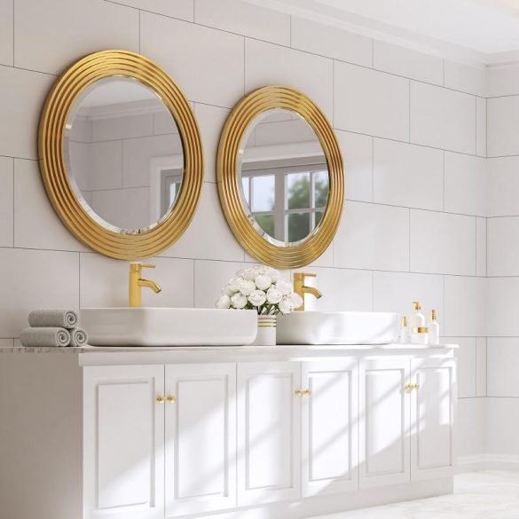 YOKA Home magasított fürdőszobai mosdó csaptelep - arany
