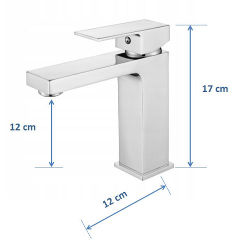 Gamma Cube 3in1 Mosdó Csaptelep + Kád Csaptelep + Zuhanyrózsa
