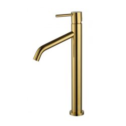   Mexen Rumba magasított fürdőszobai mosdó csaptelep - arany (73510-50)