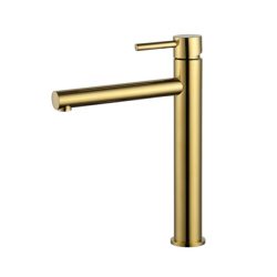   Mexen Elba magasított fürdőszobai mosdó csaptelep - arany (74110-50)