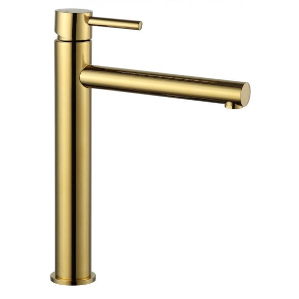 Mexen Elba magasított fürdőszobai mosdó csaptelep - arany  (74110-50)