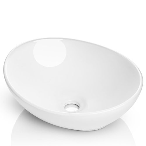 Welland pultra építhető kerámia mosdó