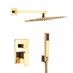 Rejtett fali zuhanyrendszer arany szín